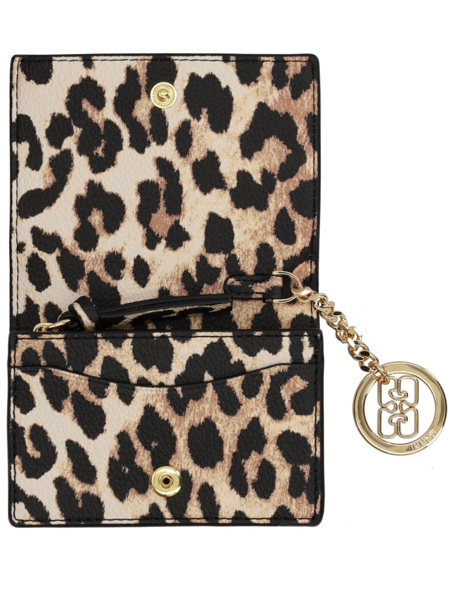 Card Holder With Logo Multicolour Recycled Polyester Wallets & Purses