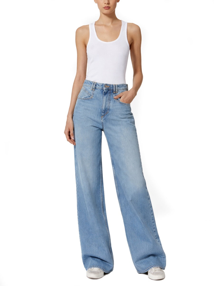 Trousers Lemony Blue
