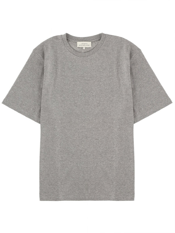 Jersey T-Shirt Brics Grey Cotton T-shirts