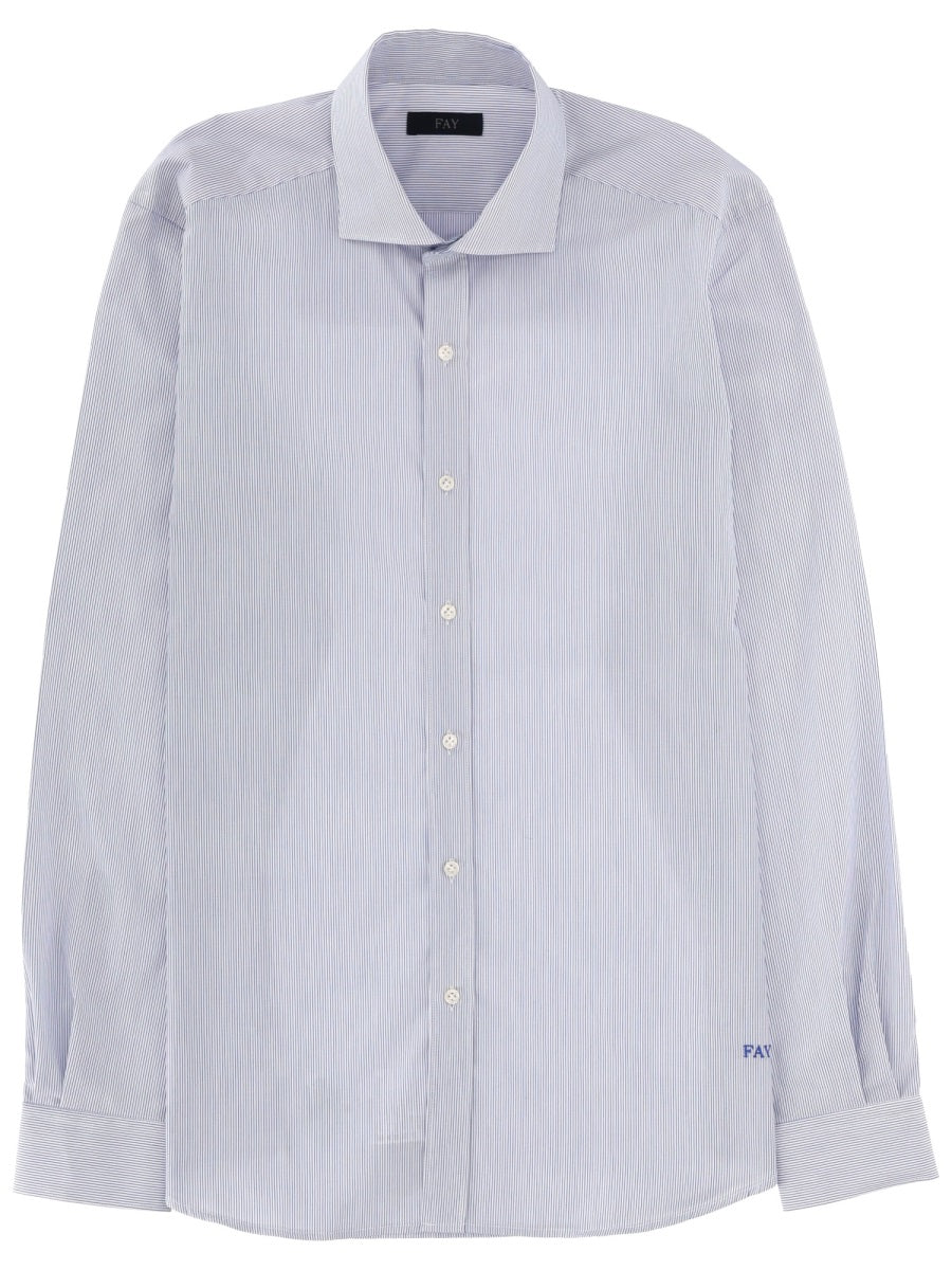 Oxford Shirt Blue Cotton