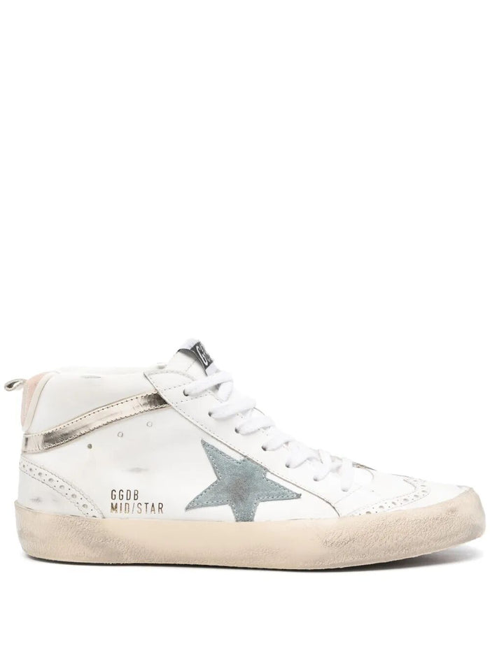 Golden Goose Sneakers Wh/light Blu/pink/pla