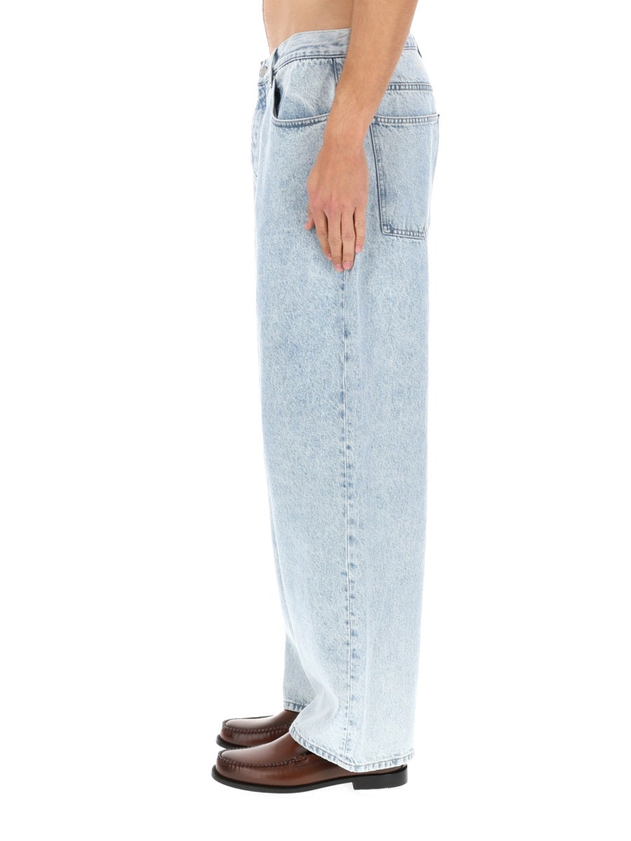 Denim Baggy Fit Jeans Cotton