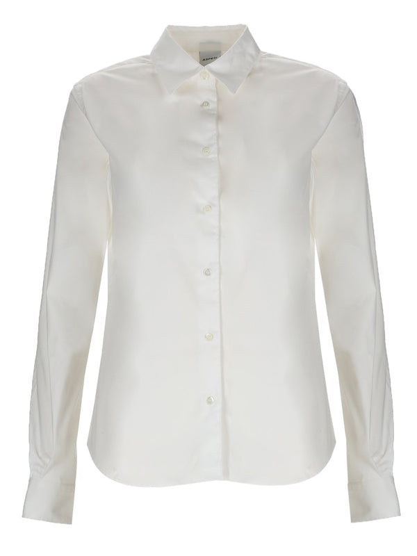 Slim Fit Cotton Shirt White