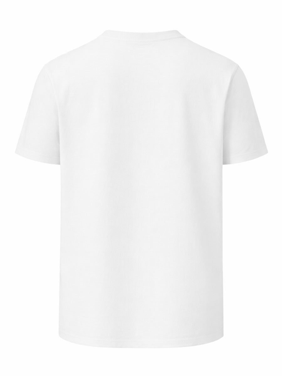 Orb Logo T-Shirt White Cotton T-shirts