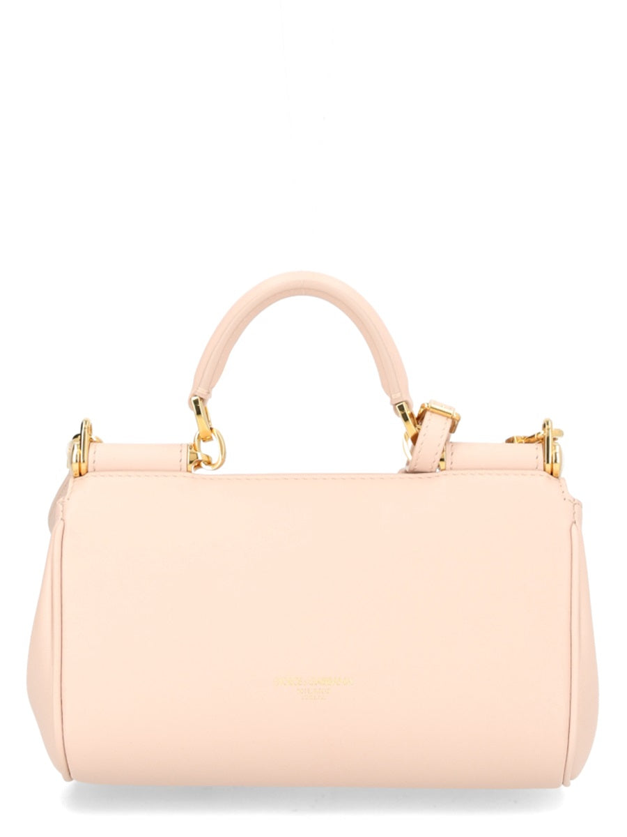 My Sicily Bag Nude Leather Handbags