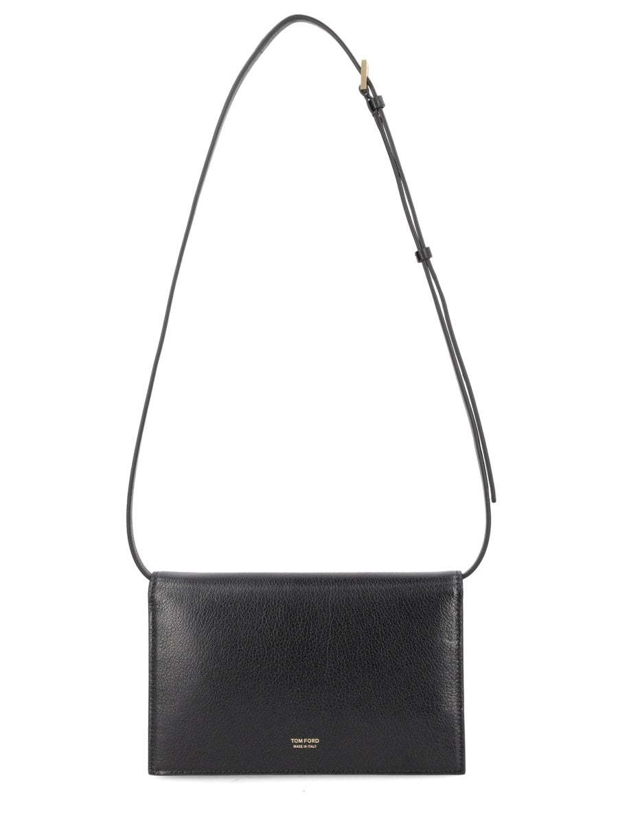 Supple Grain Bag Black Leather Shoulder