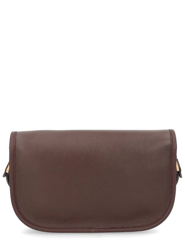 Antibes Bag Brown Leather Shoulder