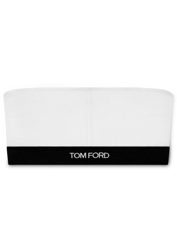 Signature Bandeau Top White Modal Underwear