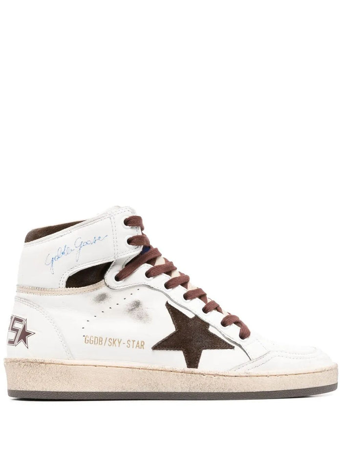 Golden Goose Sneakers Wh/beige/choc/brw