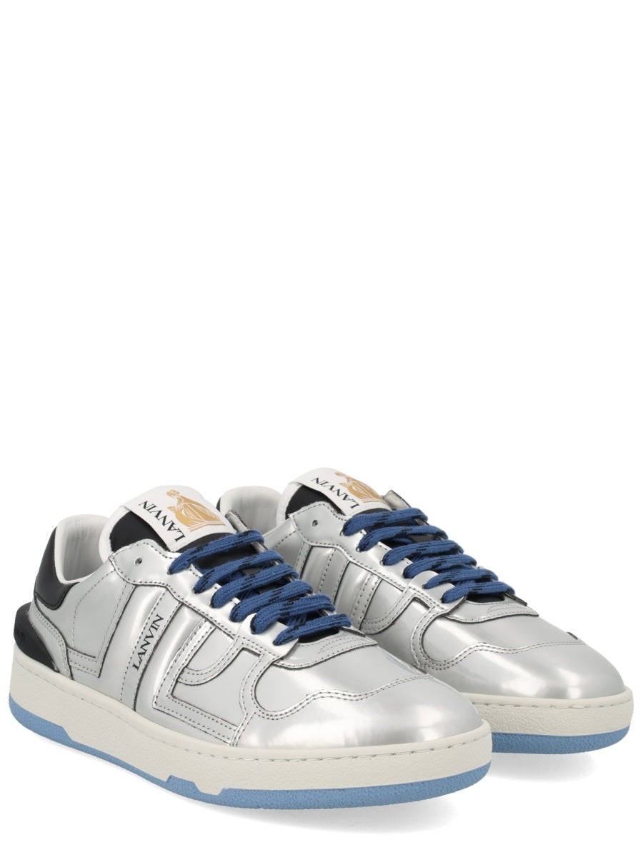 Sneaker Clay Silver Polyurethane Trainers