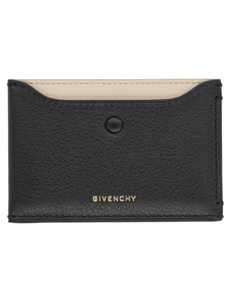 Day Card Holder Black Calf Leather Wallets & Purses