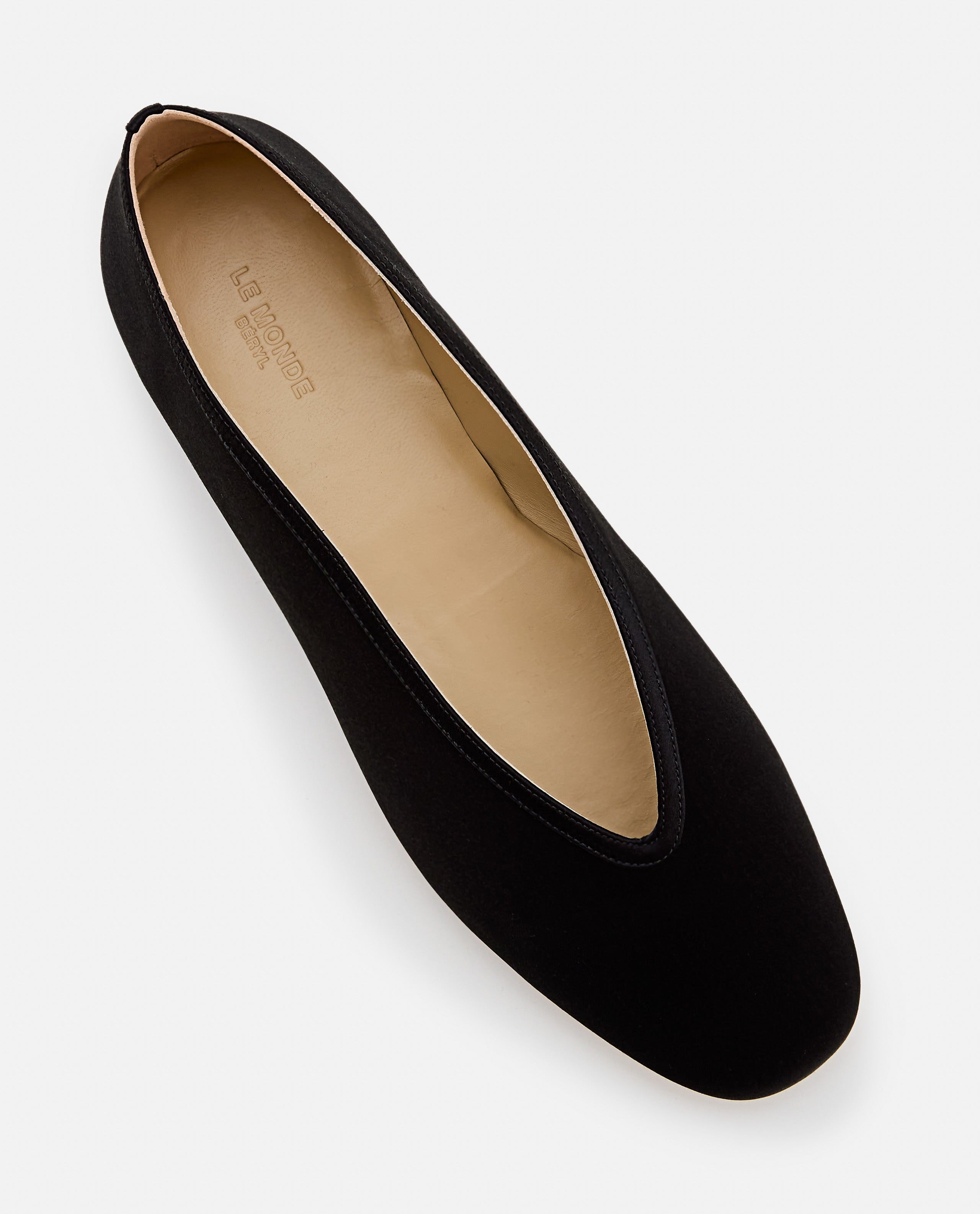 Le Monde Beryl Flat Shoes Black