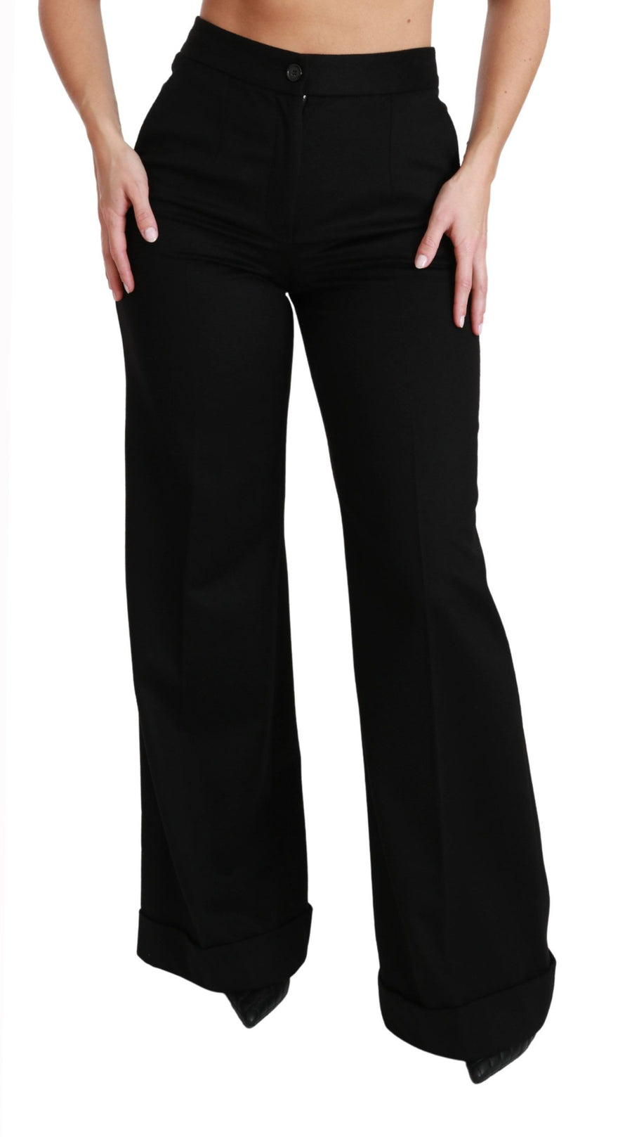 Dolce & Gabbana 100% Cashmere trousers in black