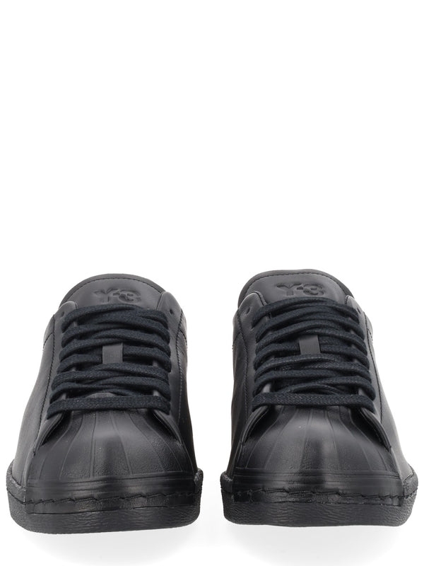 Superstar Sneaker Black Leather Trainers