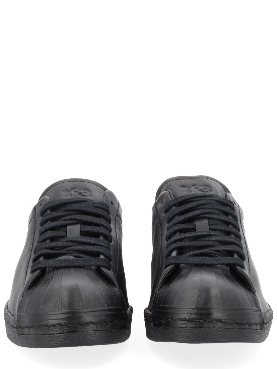 Superstar Sneaker Black Leather Trainers