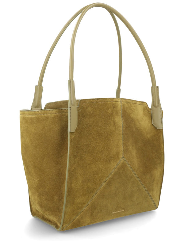 Victoria Small Bag Green Leather Handbags