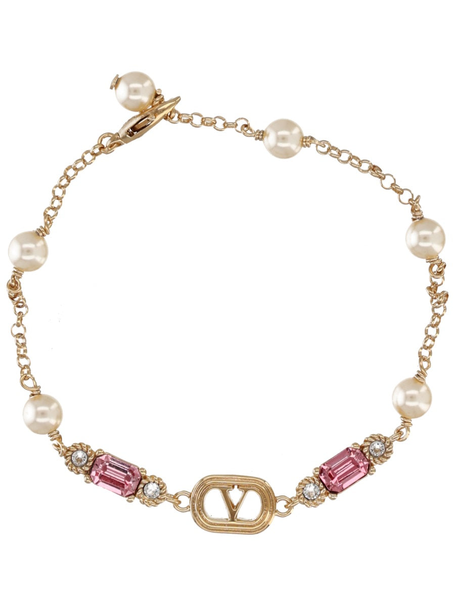 Bracelet Ovalette Gold-Tone Crystal Bracelets