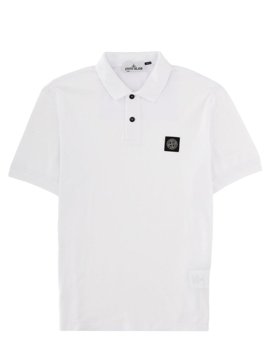 Polo With Logo White Cotton Shirts