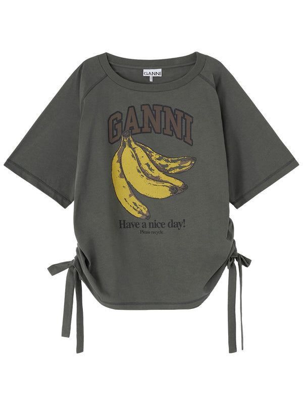 Grey Banana T-Shirt Charcoal Organic Cotton T-shirts