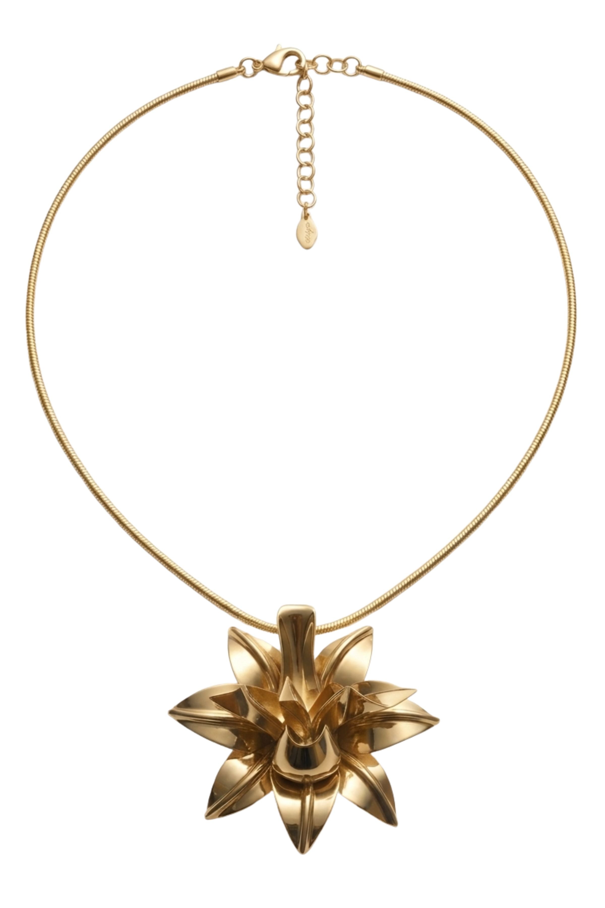 Collier Metallic Brass Collana