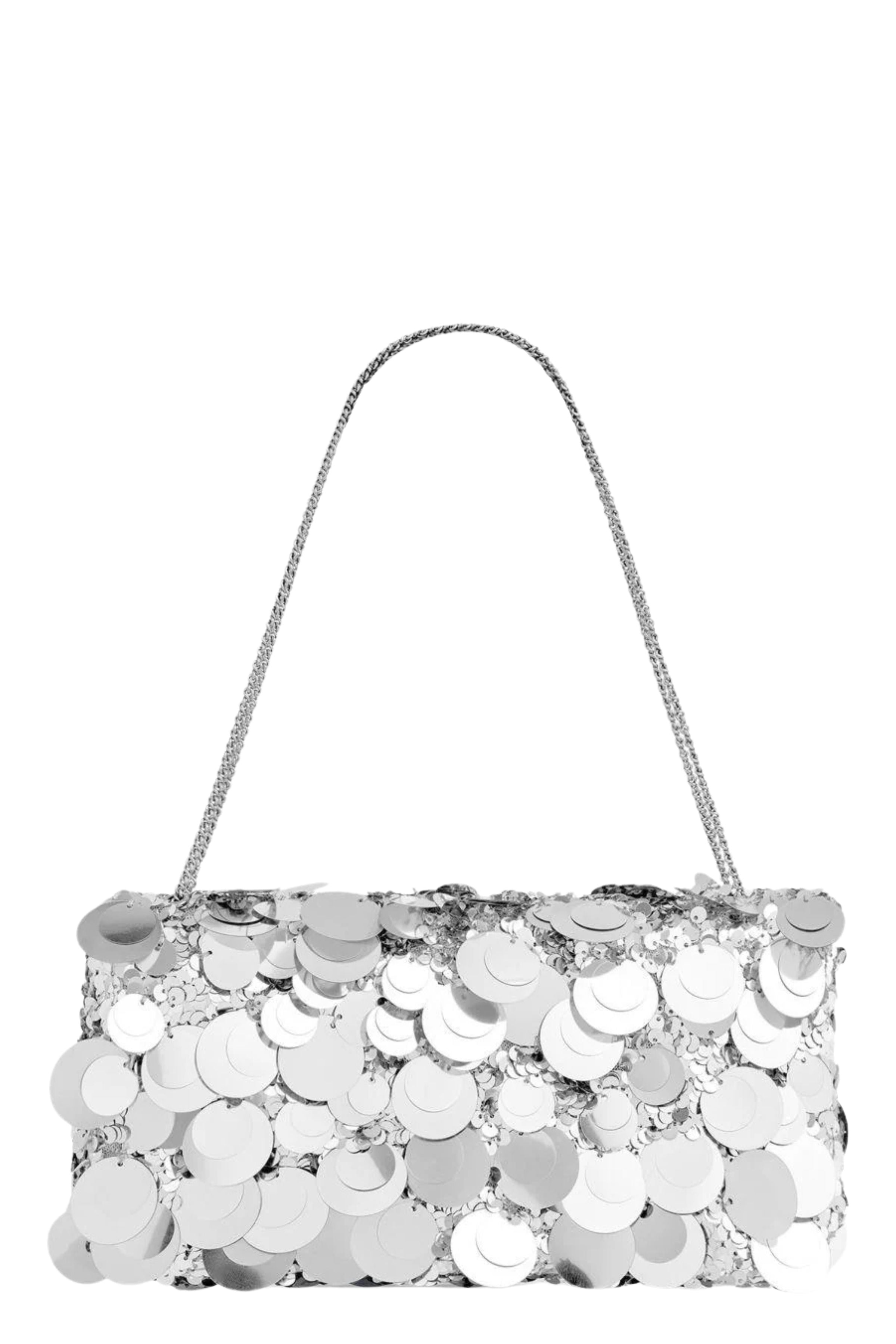 Sac A Main Metallic Pelle Borsa