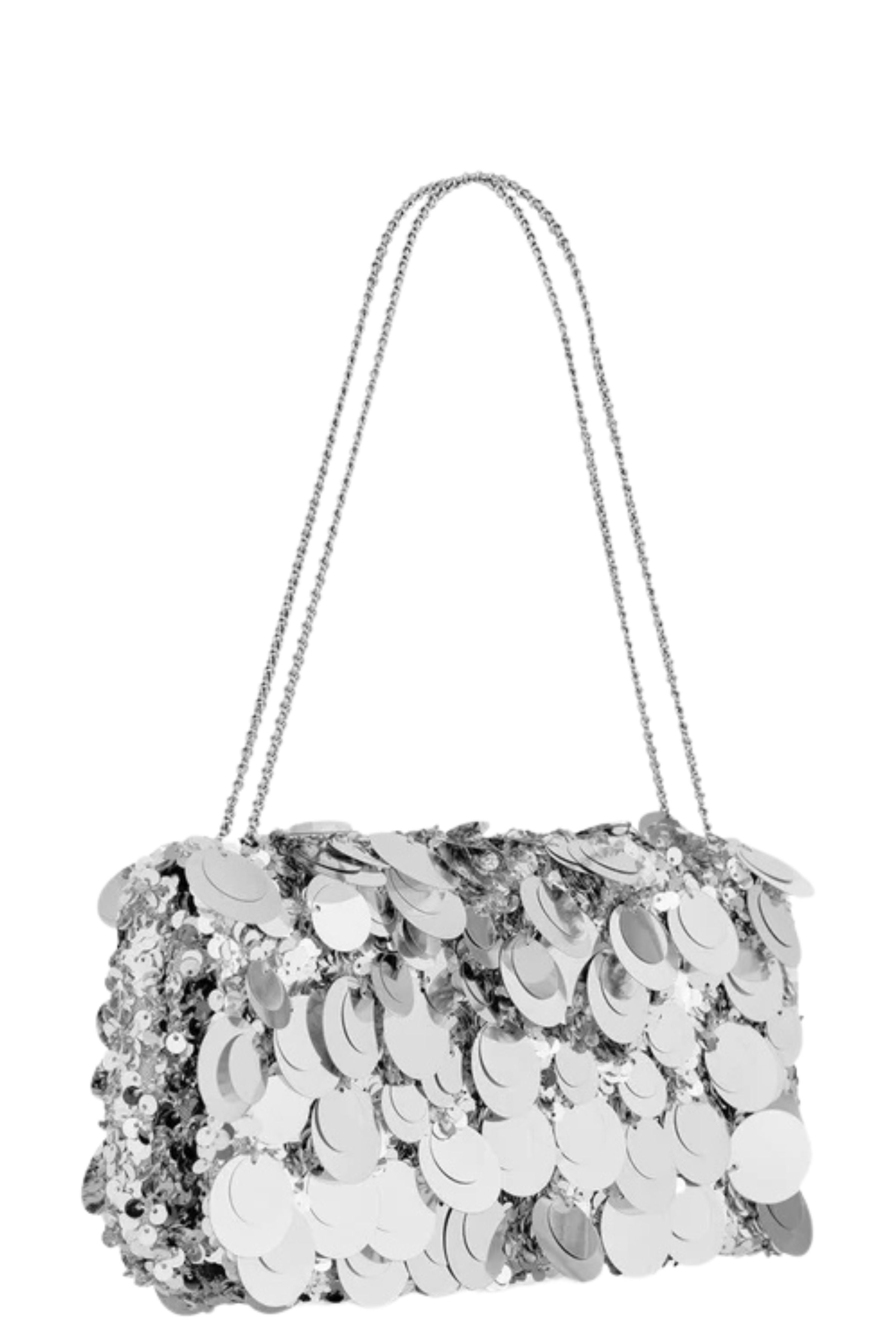 Sac A Main Metallic Pelle Borsa