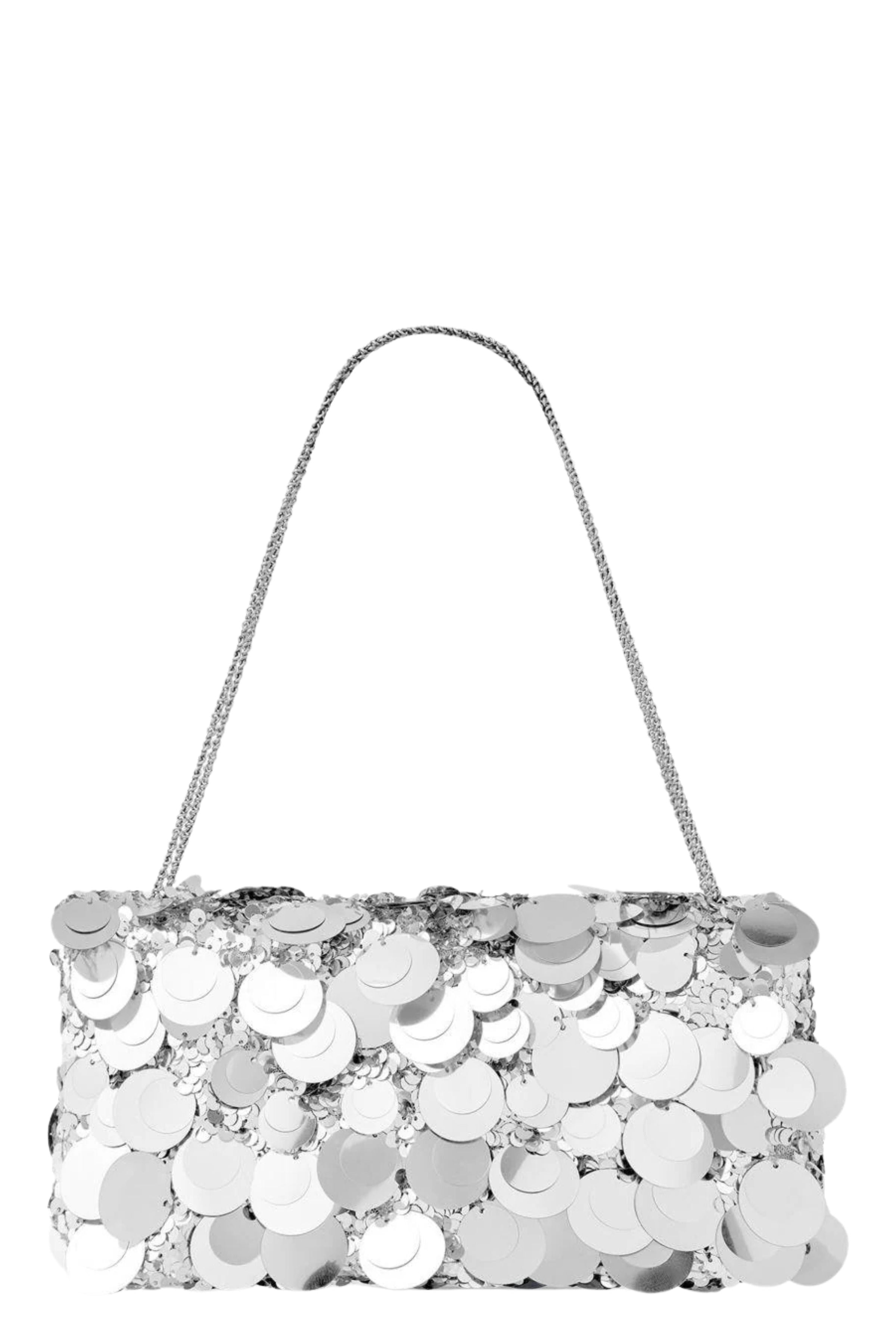 Sac A Main Metallic Pelle Borsa