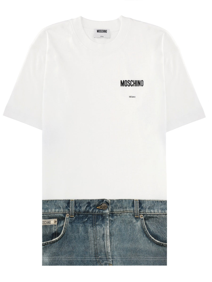 Logo T-Shirt White Cotton T-shirts