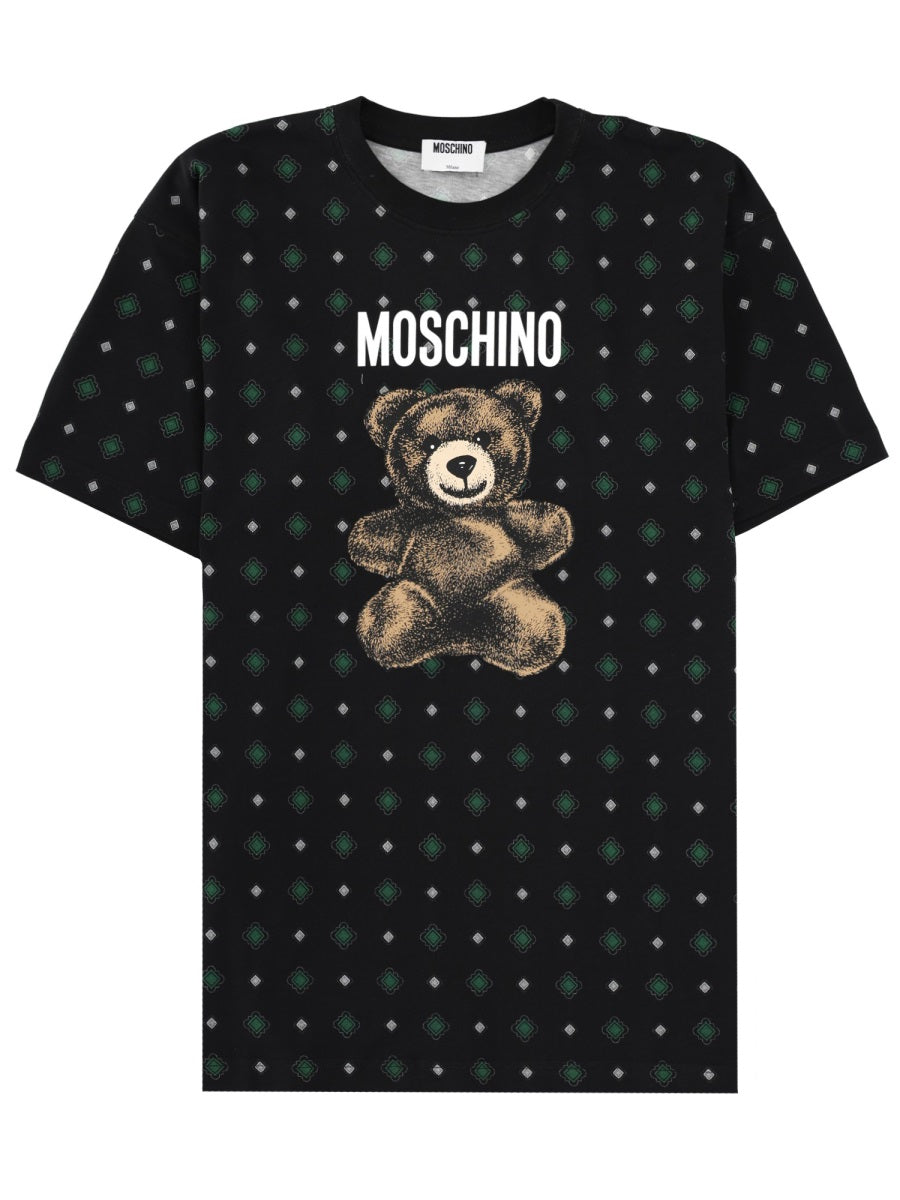 Black T-Shirt With Print Cotton T-shirts