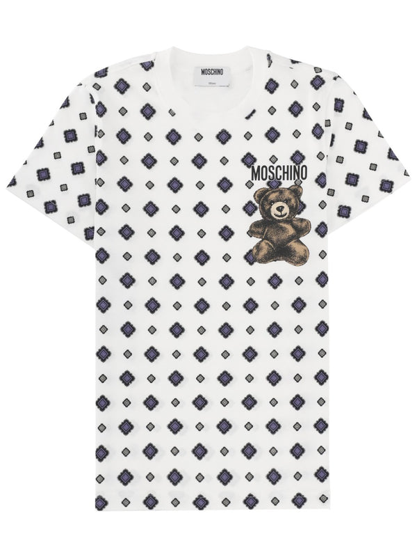 Printed Cotton T-Shirt White T-shirts