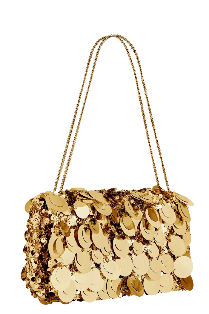 Sac A Main Metallic Pelle Borsa