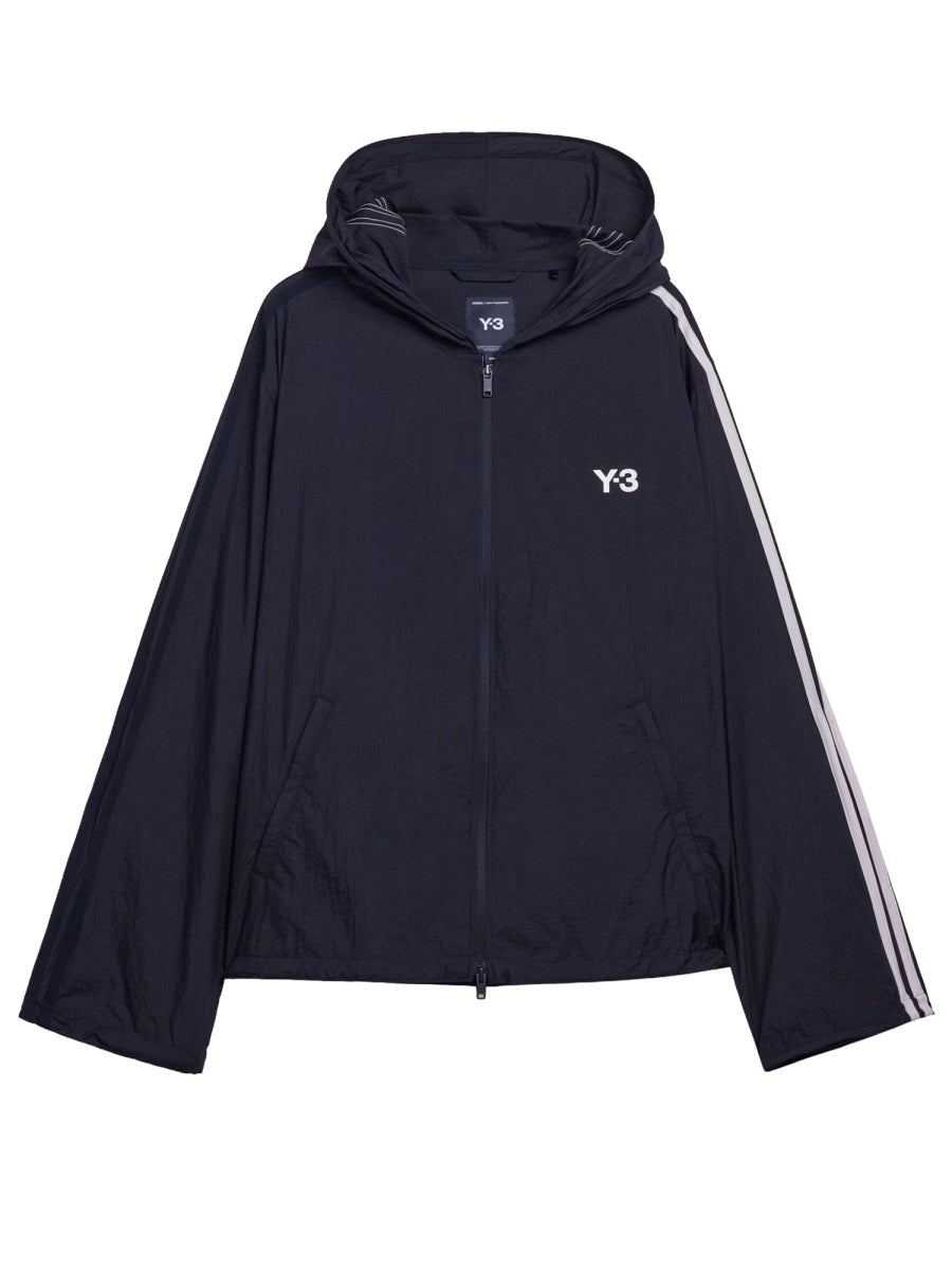 3 Stripes Sports Jacket Black Polyamide