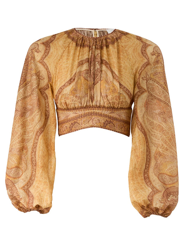 Wanderlust Bodice Multicolour Cotton Tops
