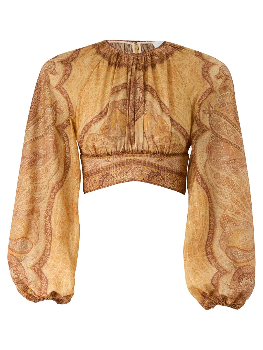 Wanderlust Bodice Multicolour Cotton Tops