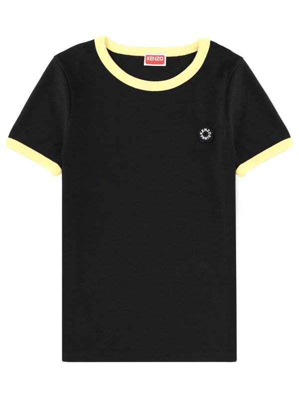 Boke Flower 2.0 T-Shirt Black Cotton T-shirts