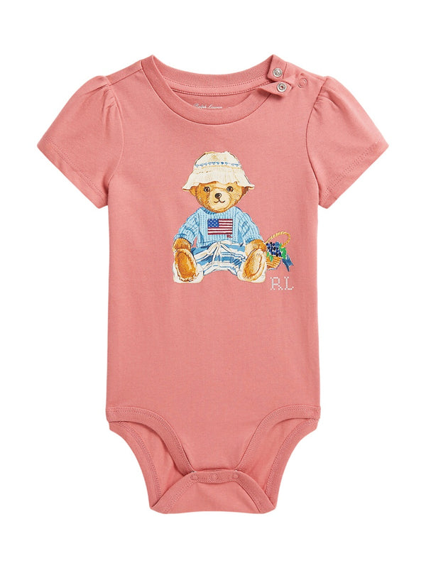 Bodysuit Red Cotton Jumpsuits