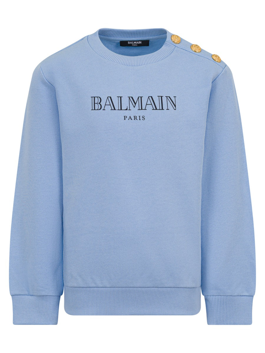 Jersey Baby Blue Cotton Jumpers