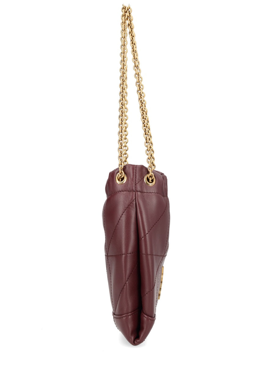 Cassandre Logo Bag Bordeaux Lambskin Handbags