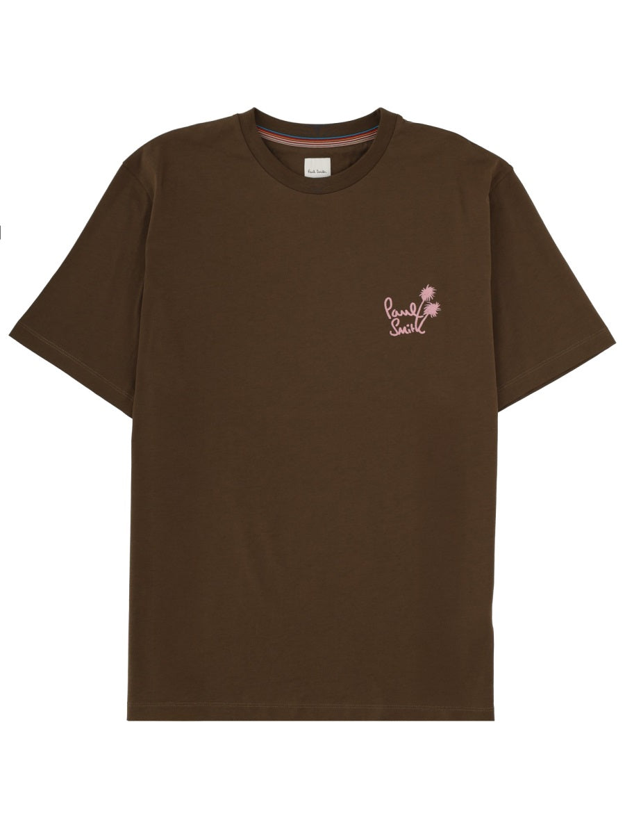 Logo T-Shirt Brown Organic Cotton T-shirts