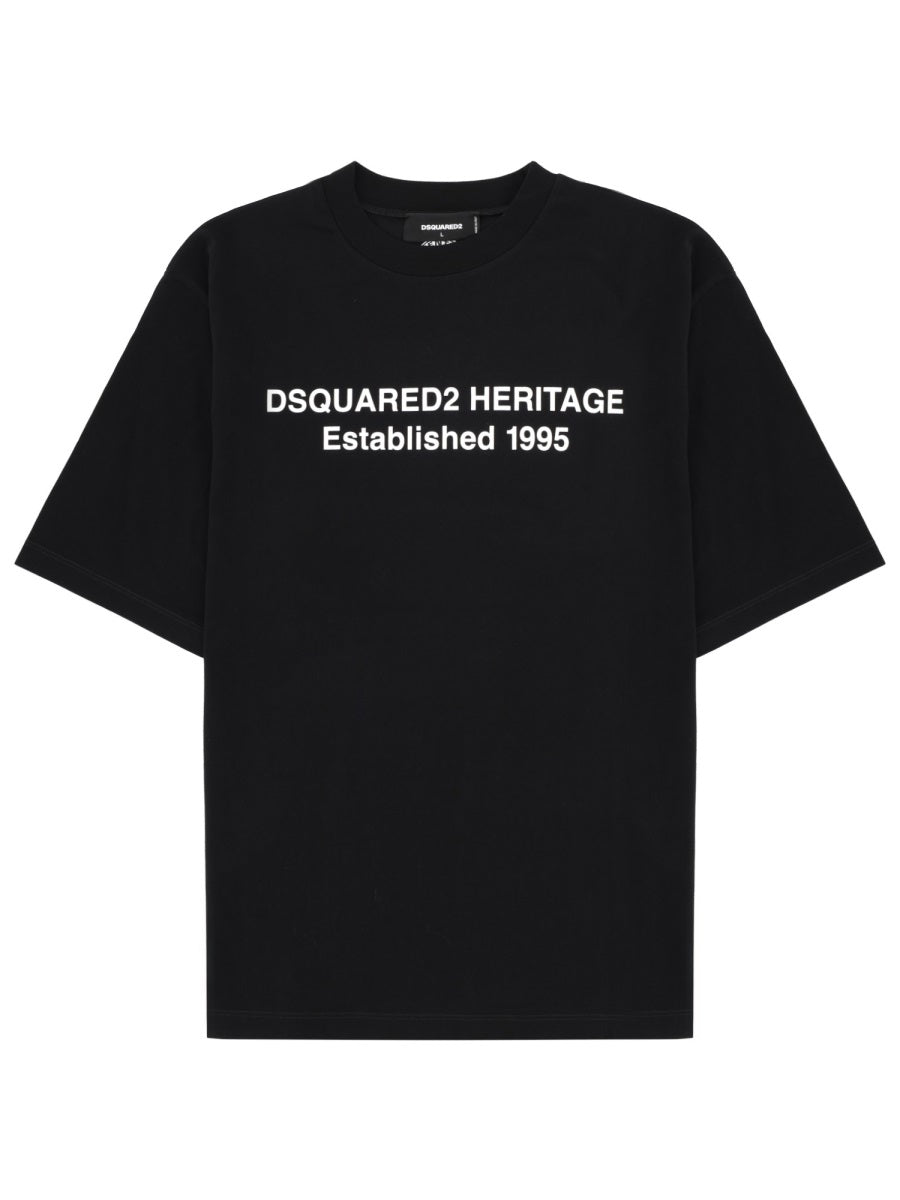 Heritage T-Shirt Black Cotton T-shirts