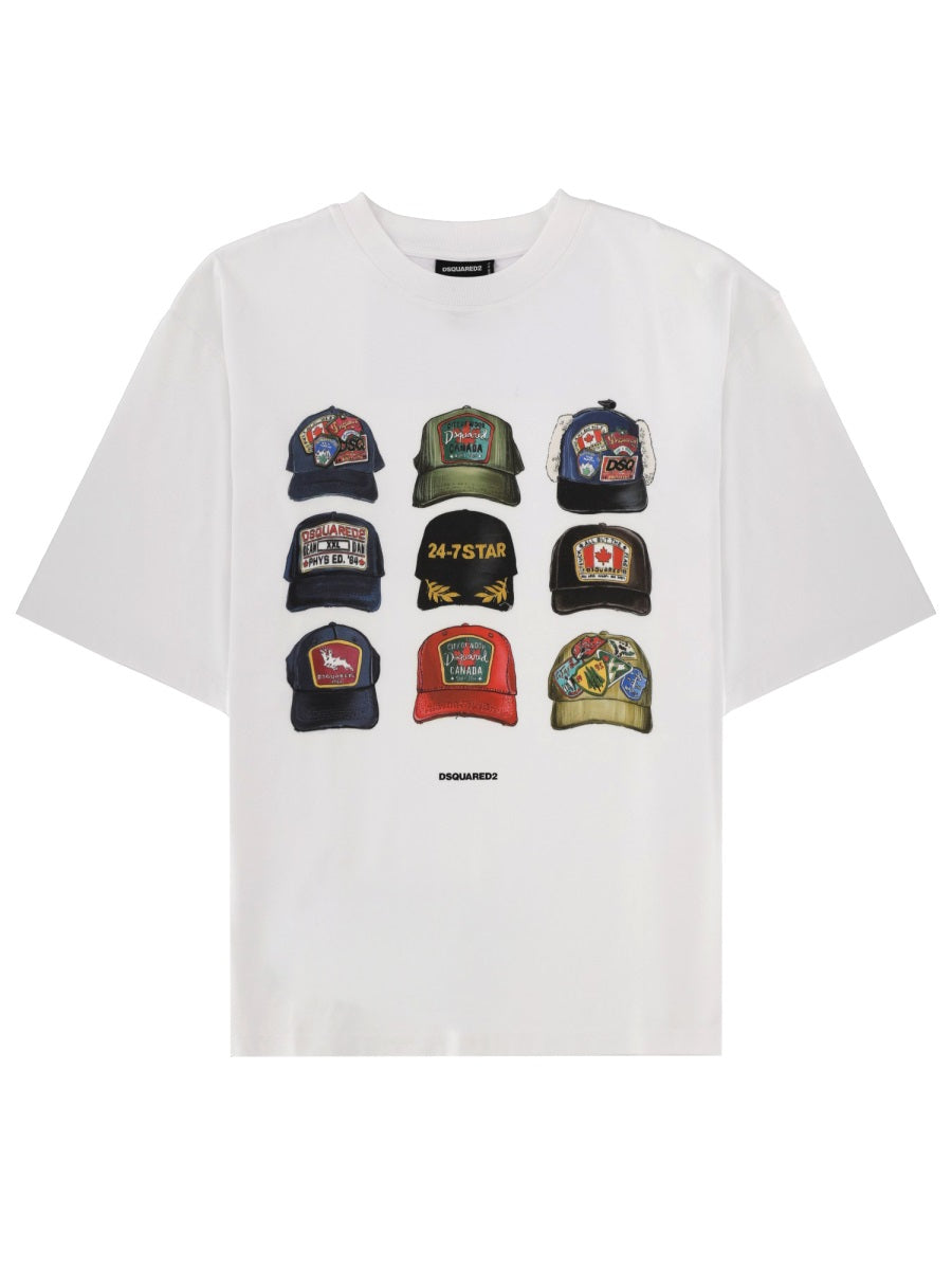 T-Shirt Iconique White Cotton T-shirts