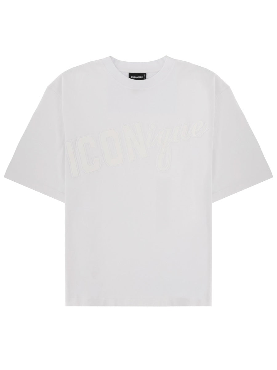 Loose Fit T-Shirt White Cotton T-shirts