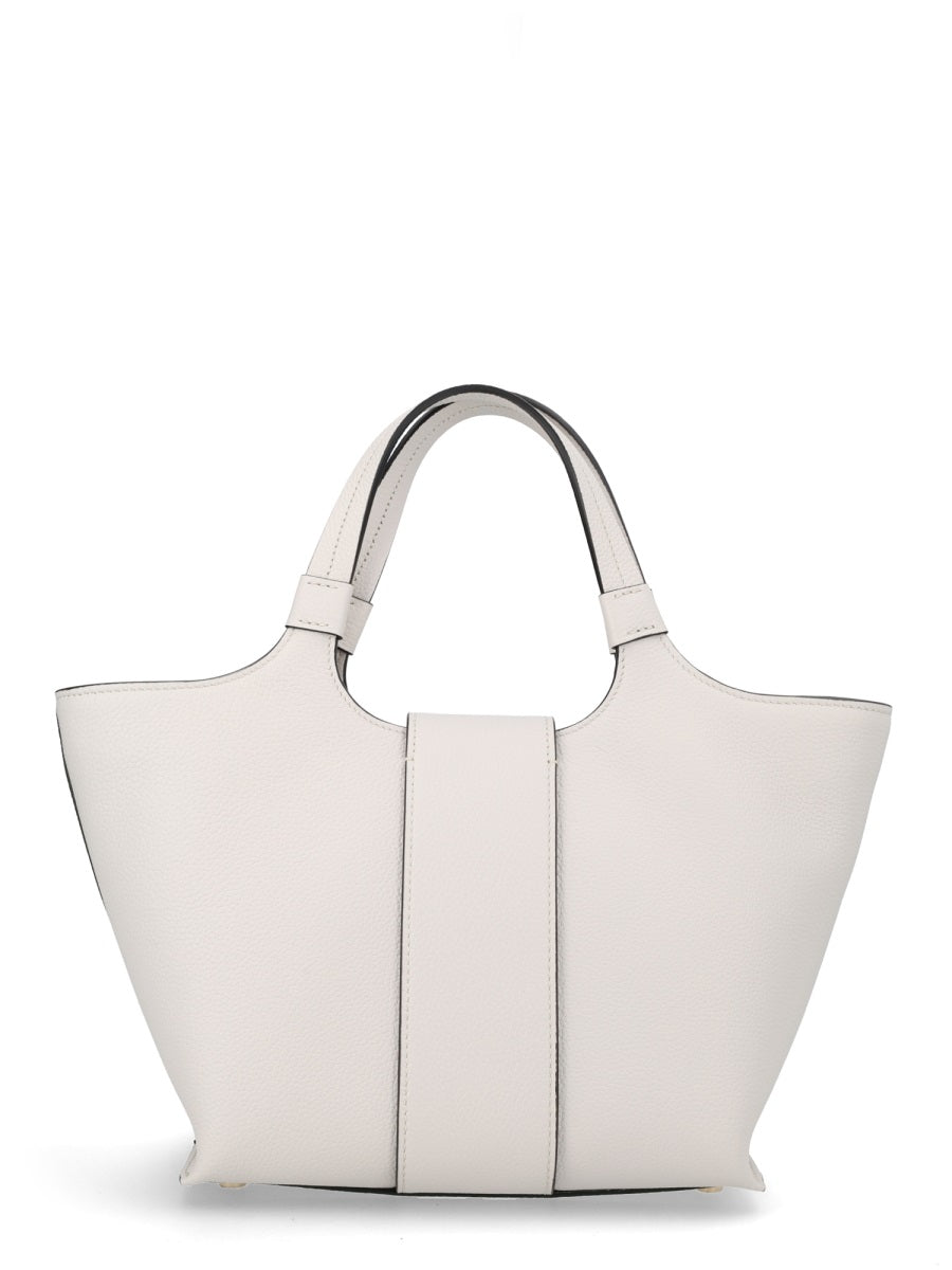 Belle Vivier Mini Bag White Calfskin Handbags
