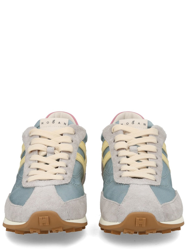 Multicolour Athletic Sneakers Nylon Trainers