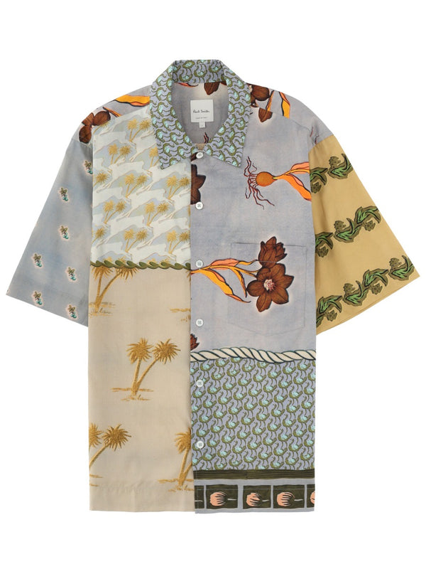 Yellow Relaxed Fit Cotton Shirt
