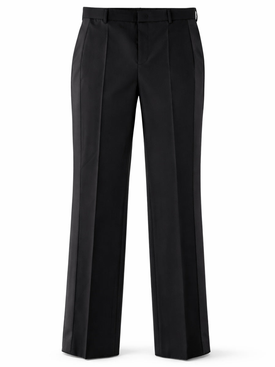 Tailored Pants Black Virgin Wool Trousers