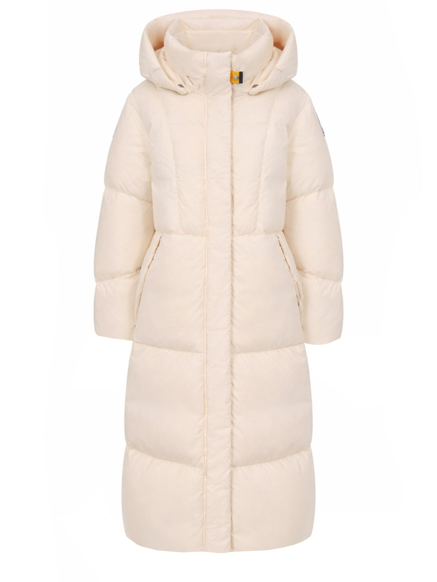 Long Coat Liu Ivory Polyamide Trench & Raincoats