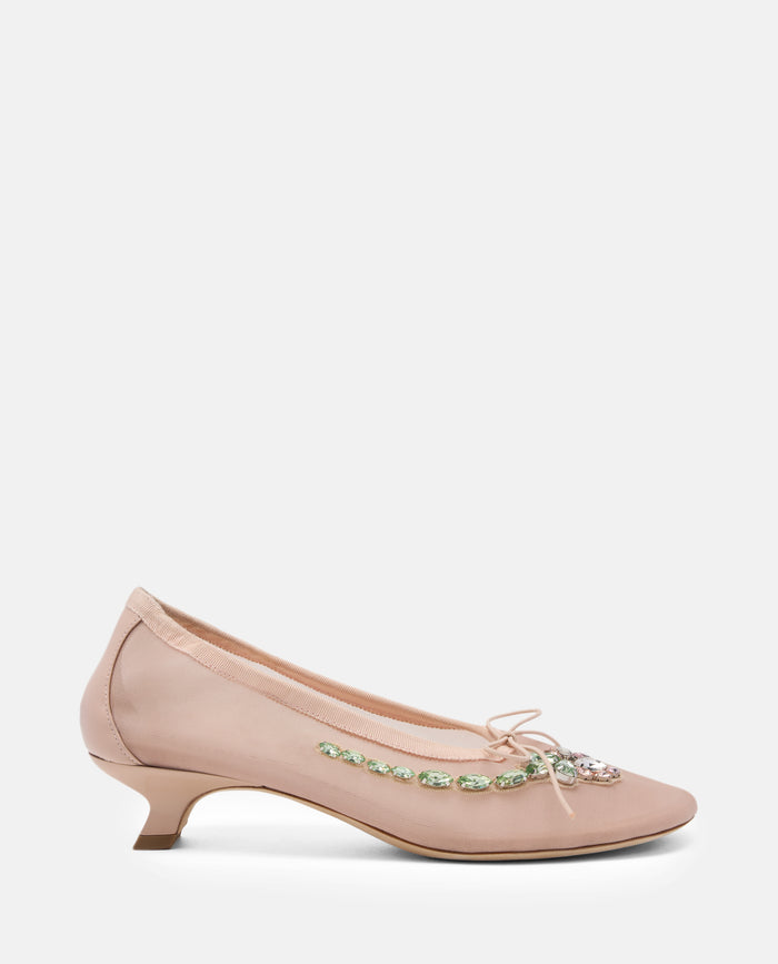 Simone Rocha Flat Shoes Beige