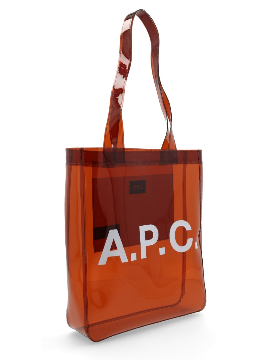 Lou Tote Bag Brown Thermoplastic Polyurethane Handbags