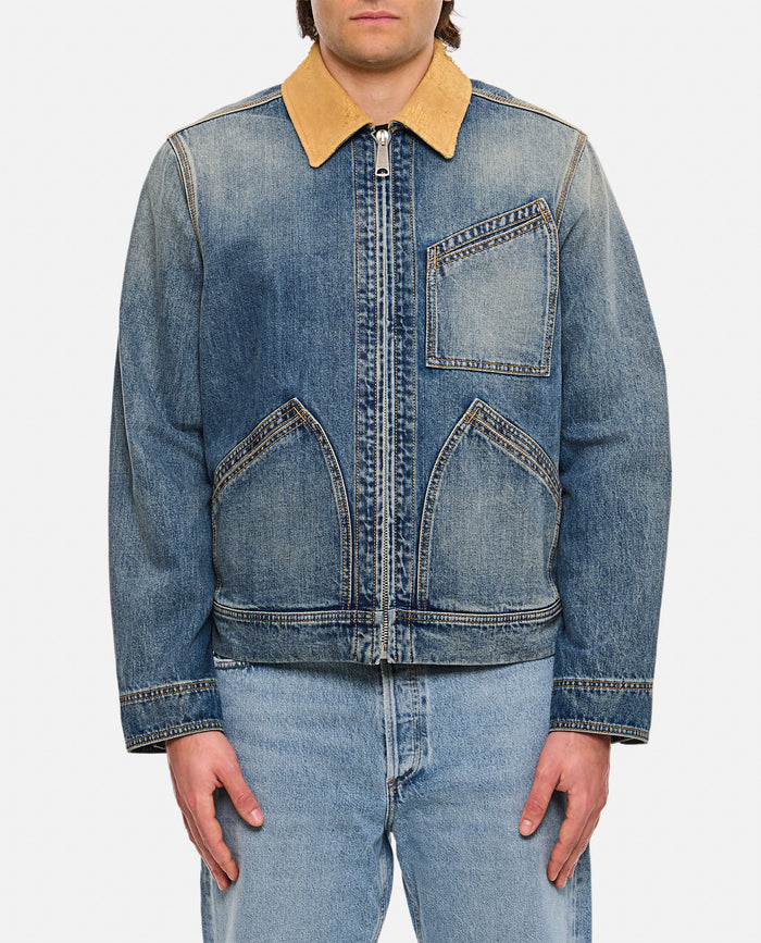 Alexander Mcqueen Jackets Clear Blue